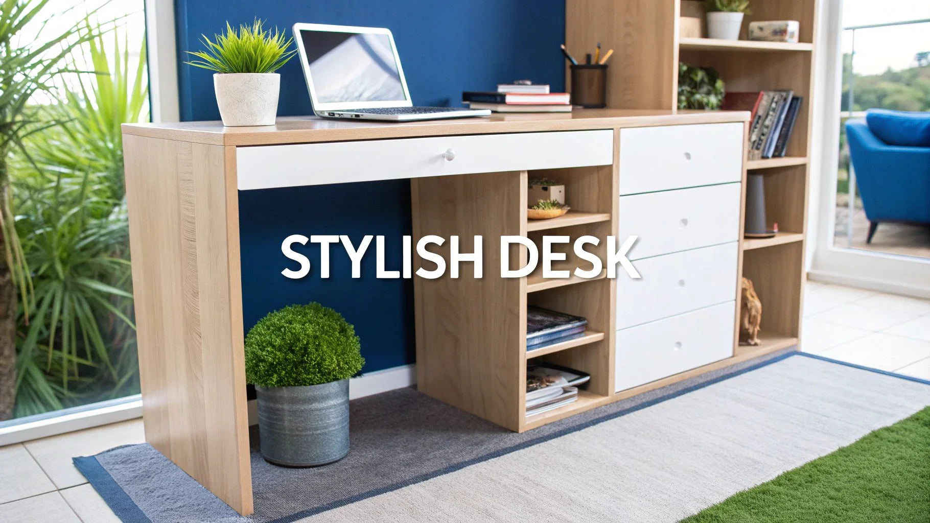 Stylish Study Desks with Storage: Luxury Design for Modern Homes - DLB Furniture