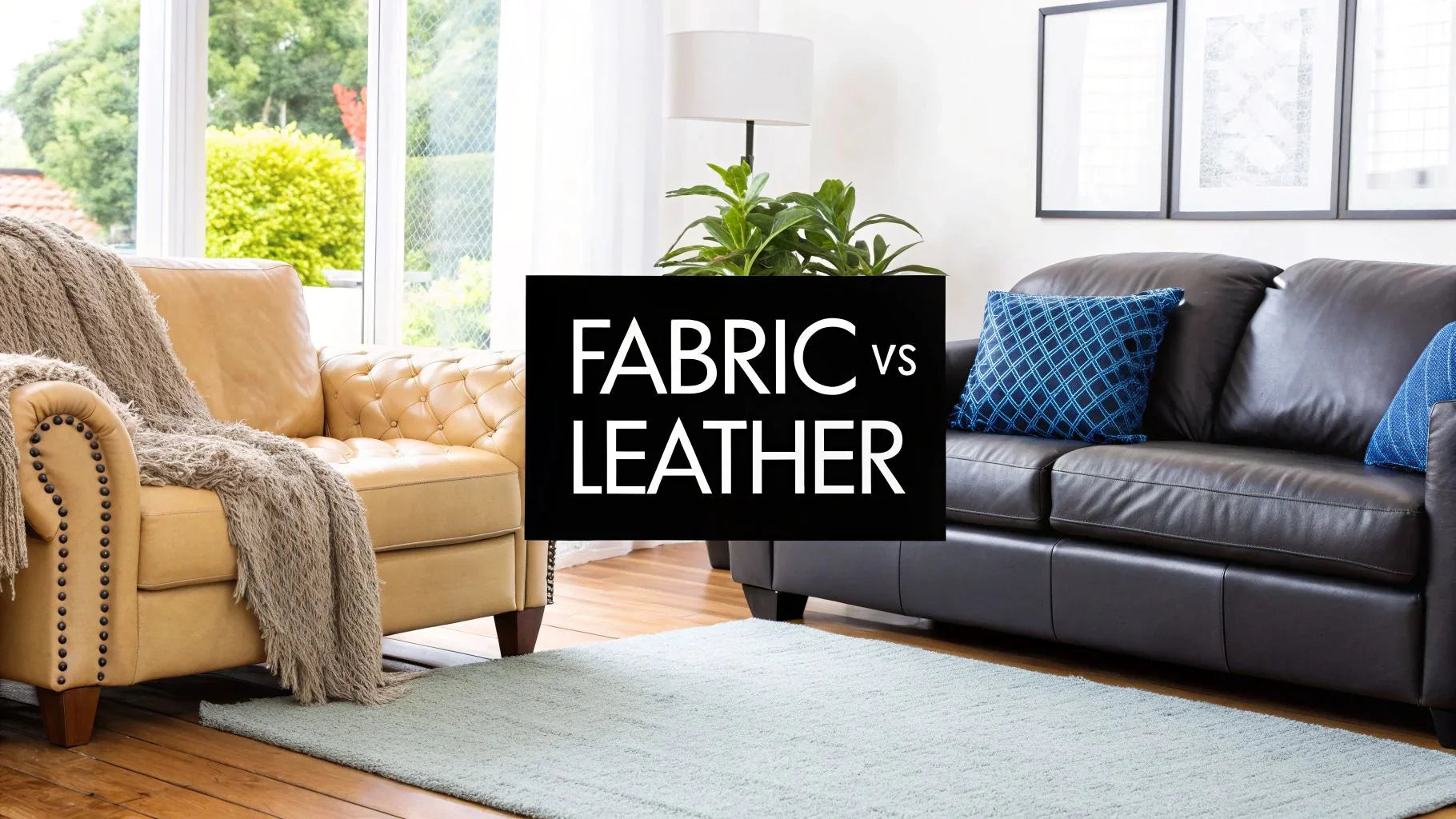 How to Choose a Sofa (Fabric vs Leather): Expert Tips - DLB Furniture