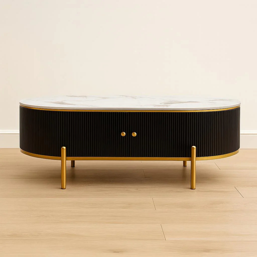 Phoebe Black coffee table - DLB Furniture