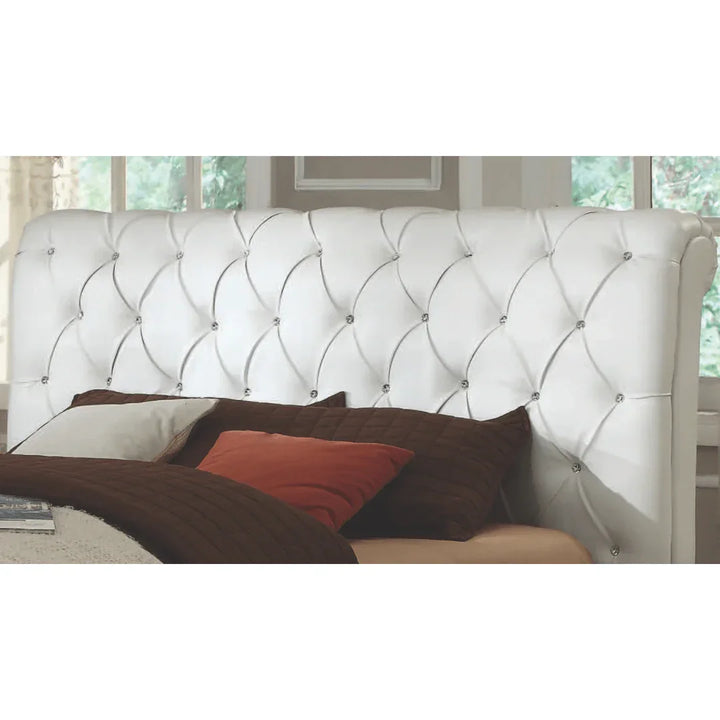 Callisto Leather King Bed Frame - DLB Furniture