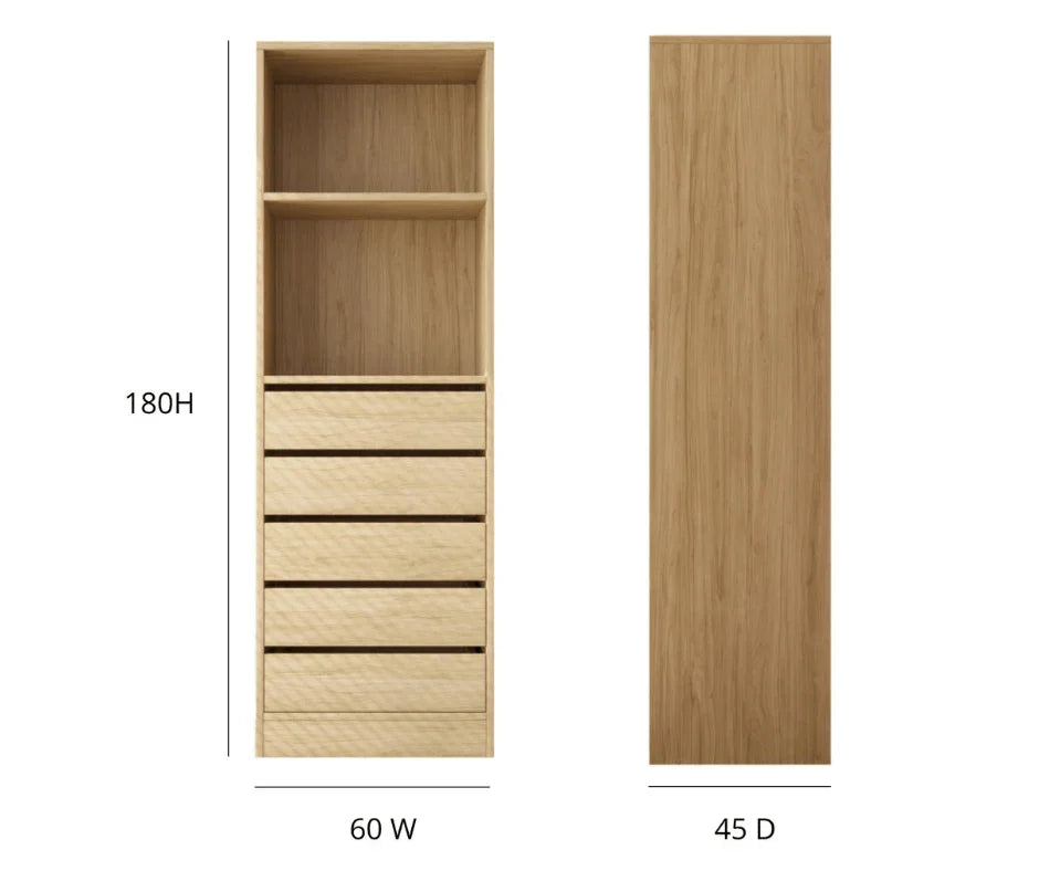 Beli Wardrobe Drawer Inserts 600 - DLB Furniture