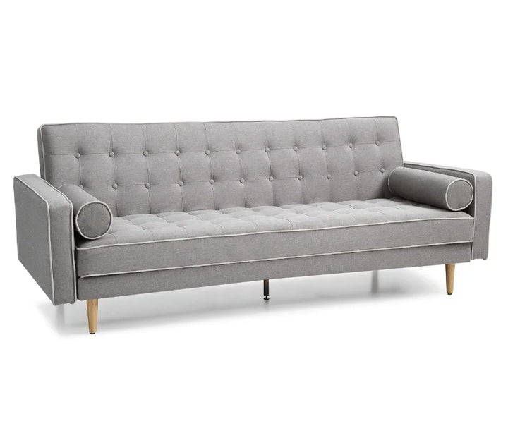 Grey Sofia 3 Seater Sofa Bed - DLB Furniture