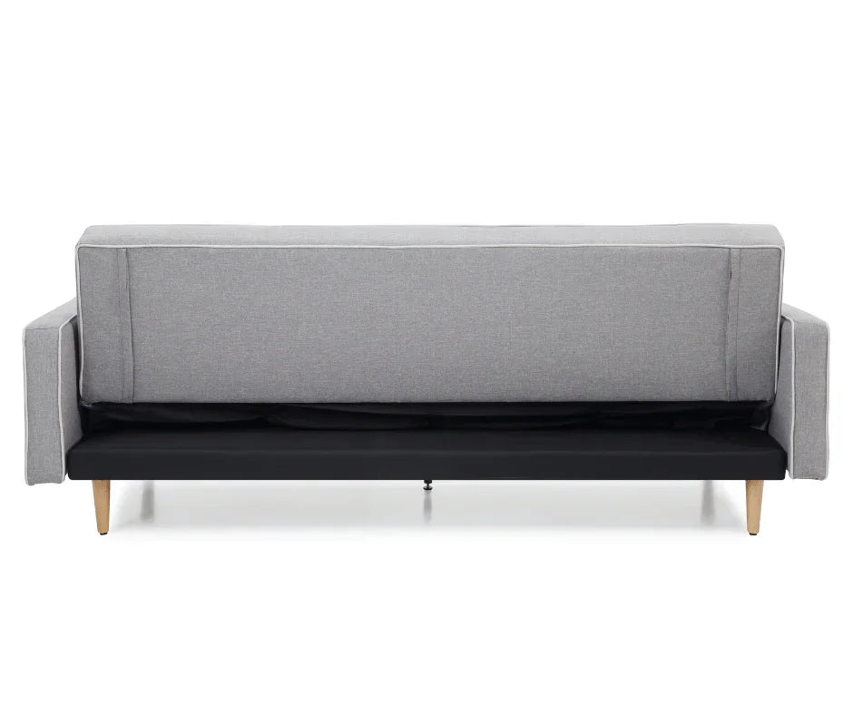 Grey Sofia 3 Seater Sofa Bed - DLB Furniture