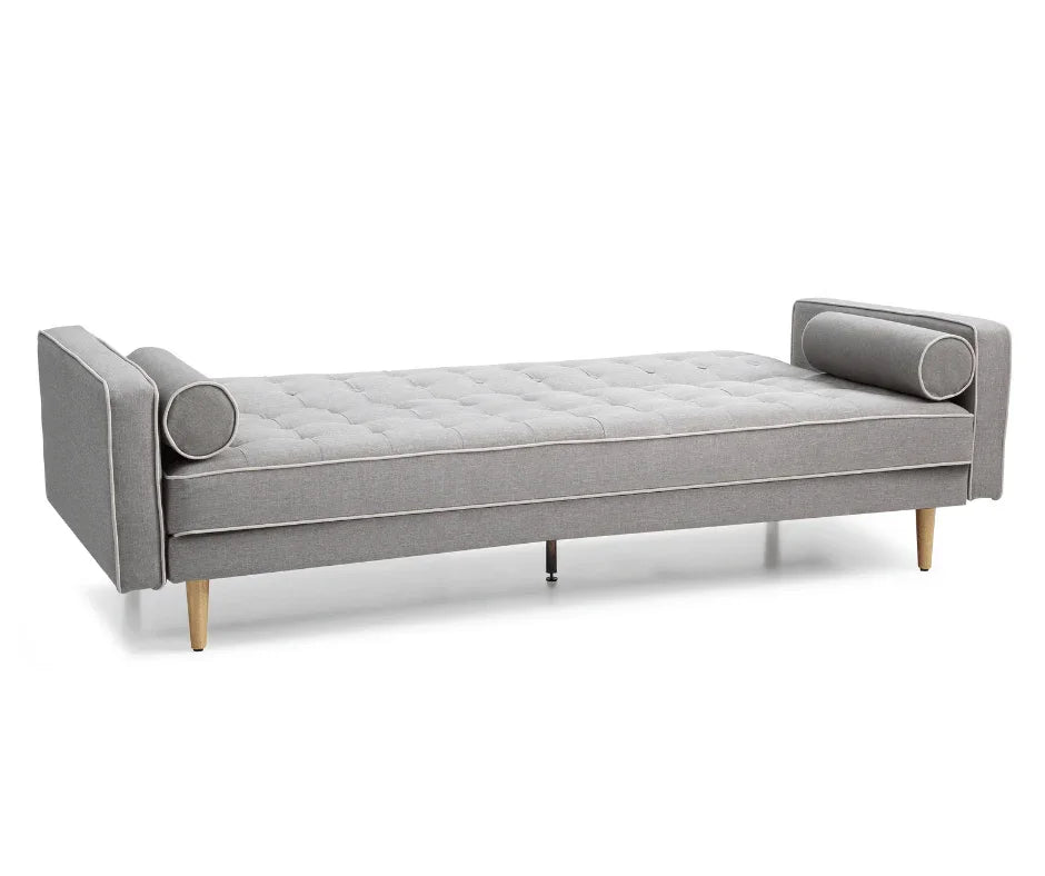 Grey Sofia 3 Seater Sofa Bed - DLB Furniture