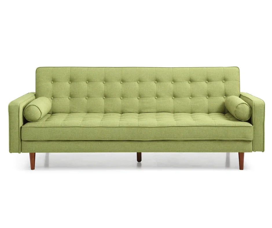 Green Sofia 3 Seater Sofa Bed - DLB Furniture