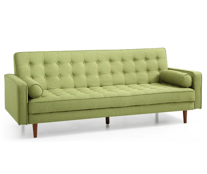 Green Sofia 3 Seater Sofa Bed - DLB Furniture