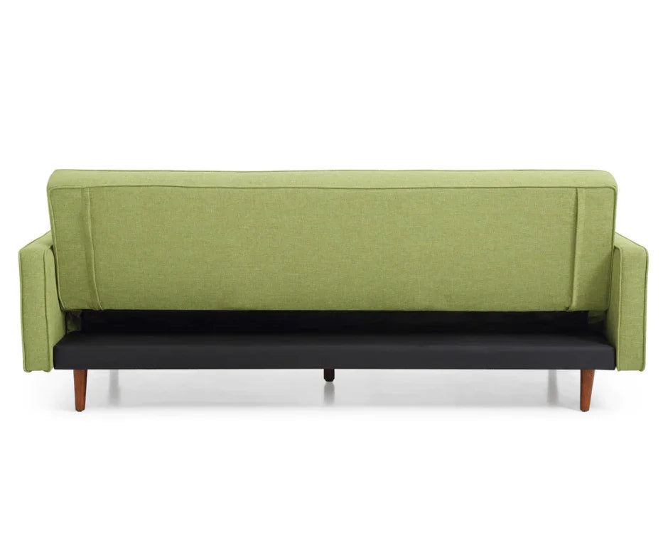 Green Sofia 3 Seater Sofa Bed - DLB Furniture