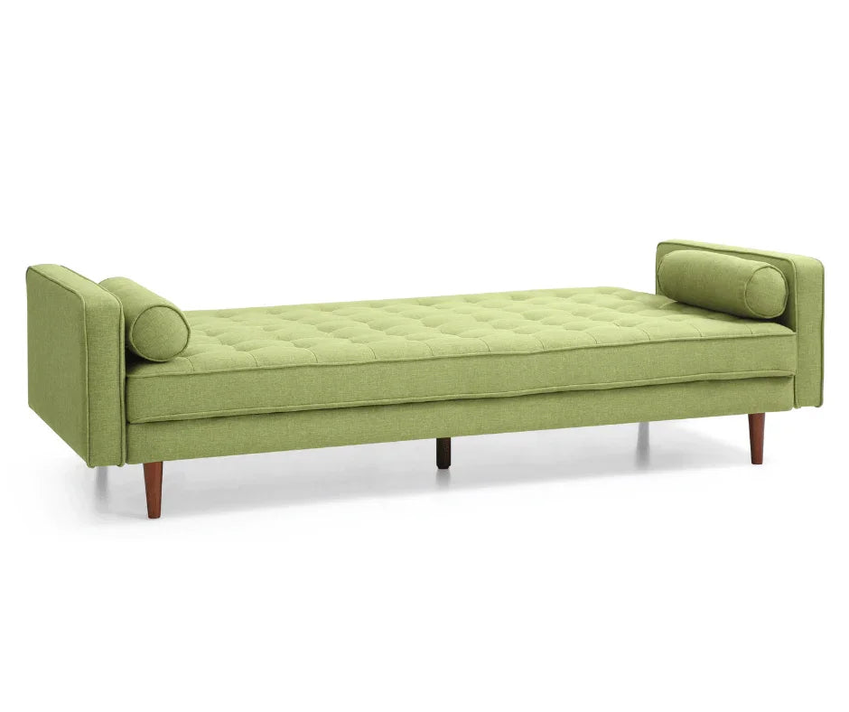 Green Sofia 3 Seater Sofa Bed - DLB Furniture