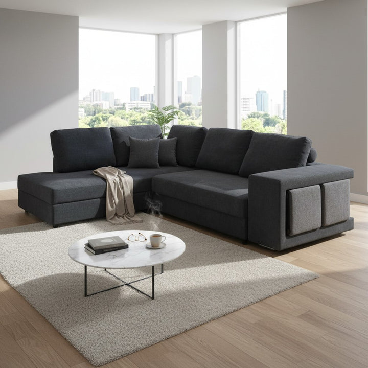 Rio 5 Seater Sofa Bed with chaise