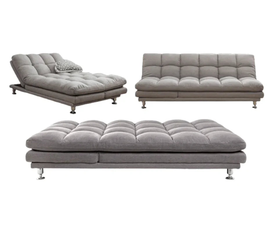 Felicity 3 seater Sofa Bed - Light Grey - DLB Furniture