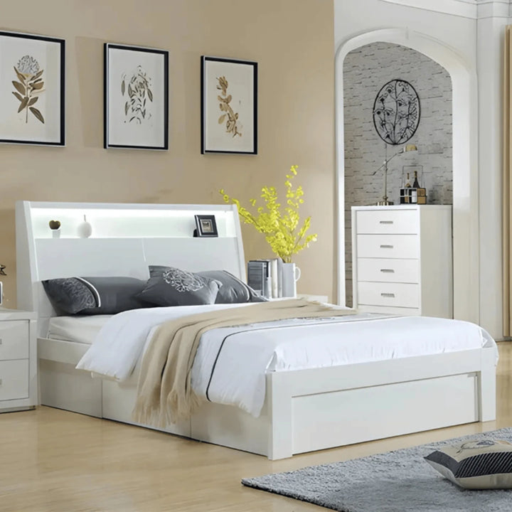 Chicago Queen Bed Frame - DLB Furniture