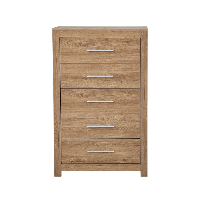 Archer 5 Drawer Chest – Dark Oak