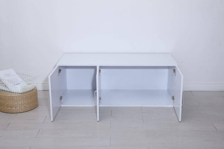 Beli White Wardrobe Topper Cabinets 1200 mm - DLB Furniture