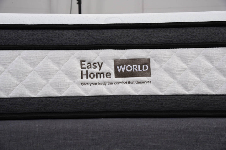Ariel Pillow top gel memory foam mattress Queen - DLB Furniture