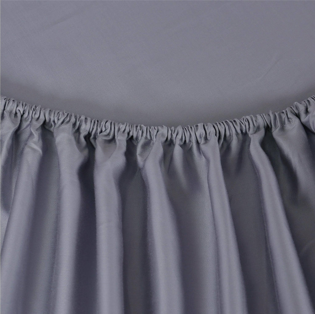 TENCEL™ 100% Lyocell Fibre Fitted Sheet Grey Queen - DLB Furniture