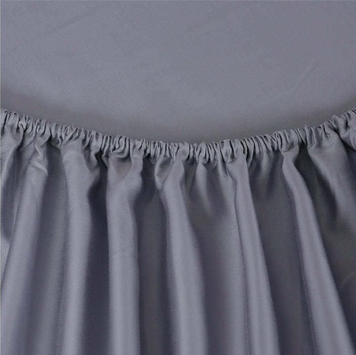 TENCEL™ 100% Lyocell Fibre Fitted Sheet Grey Queen - DLB Furniture