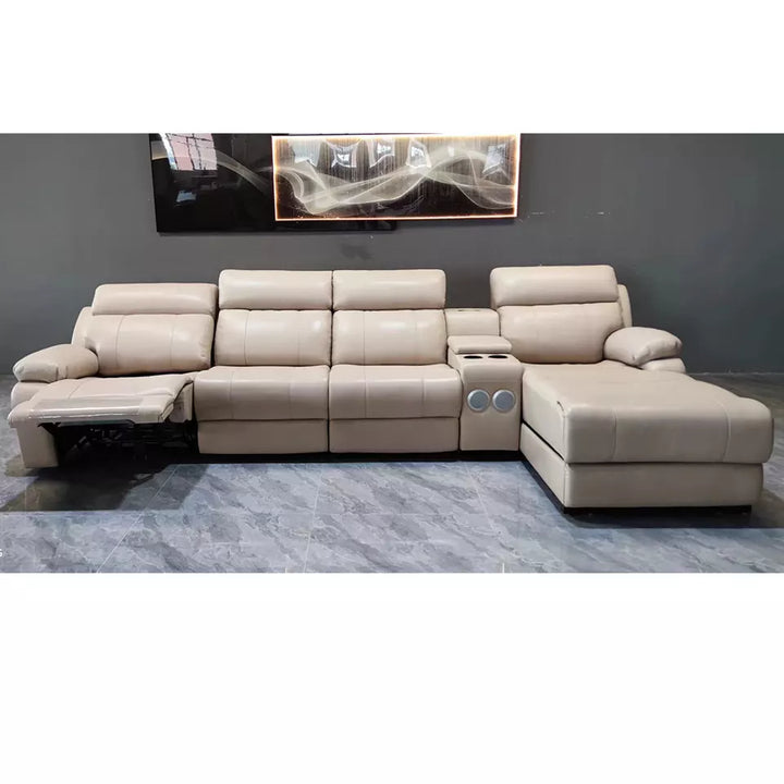 Electric Recliner Premium Leather Sofa CD9