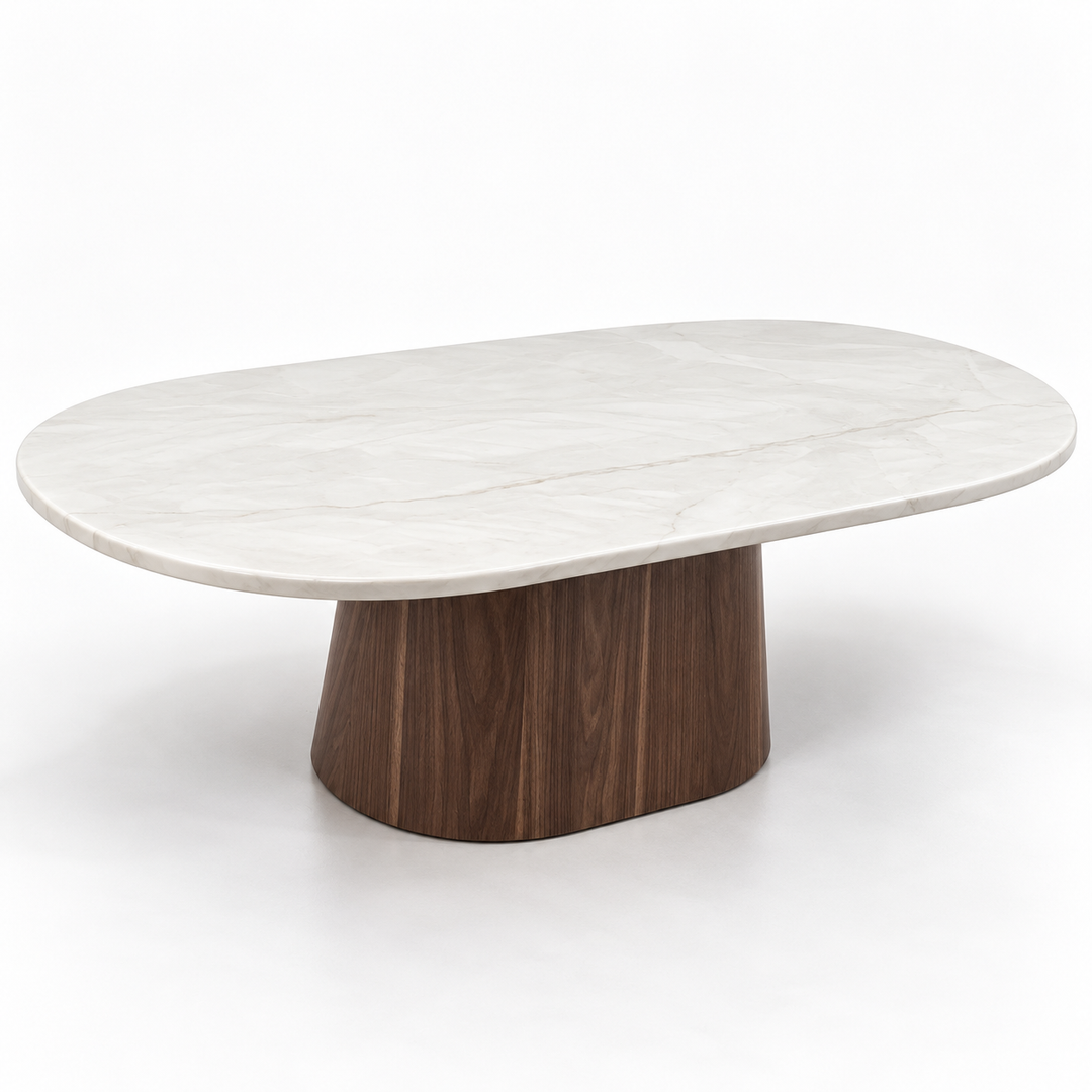 Como Oval Coffee Table