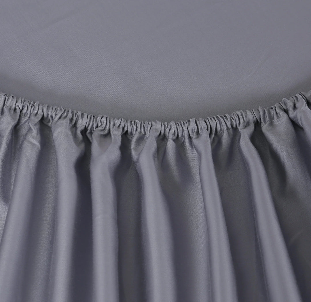 100% Tencel Fabric Quilt Cover Set Grey - DLB Furniture