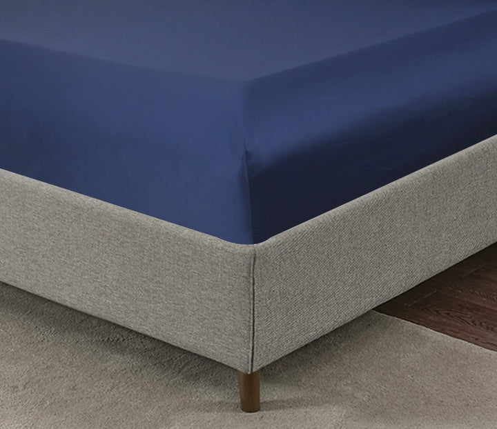 100% Tencel Fabric Quilt Cover Set Blue - DLB Furniture
