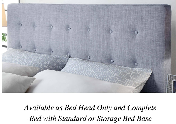 Pria Fabric King Single Bed Frame - DLB Furniture