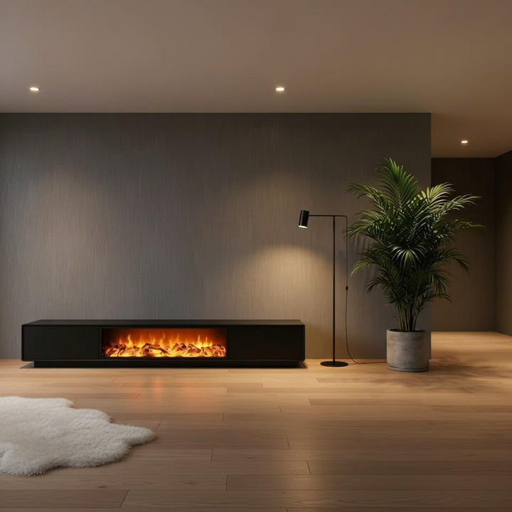 Ember Electric Fireplace TV Unit