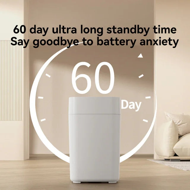 Automatic Smart Trash Can with Sensor for Self-Packaging and Bag Changing - DLB Furniture