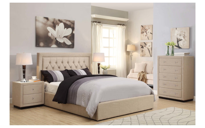 Nelson Fabric Bed/2 Colors