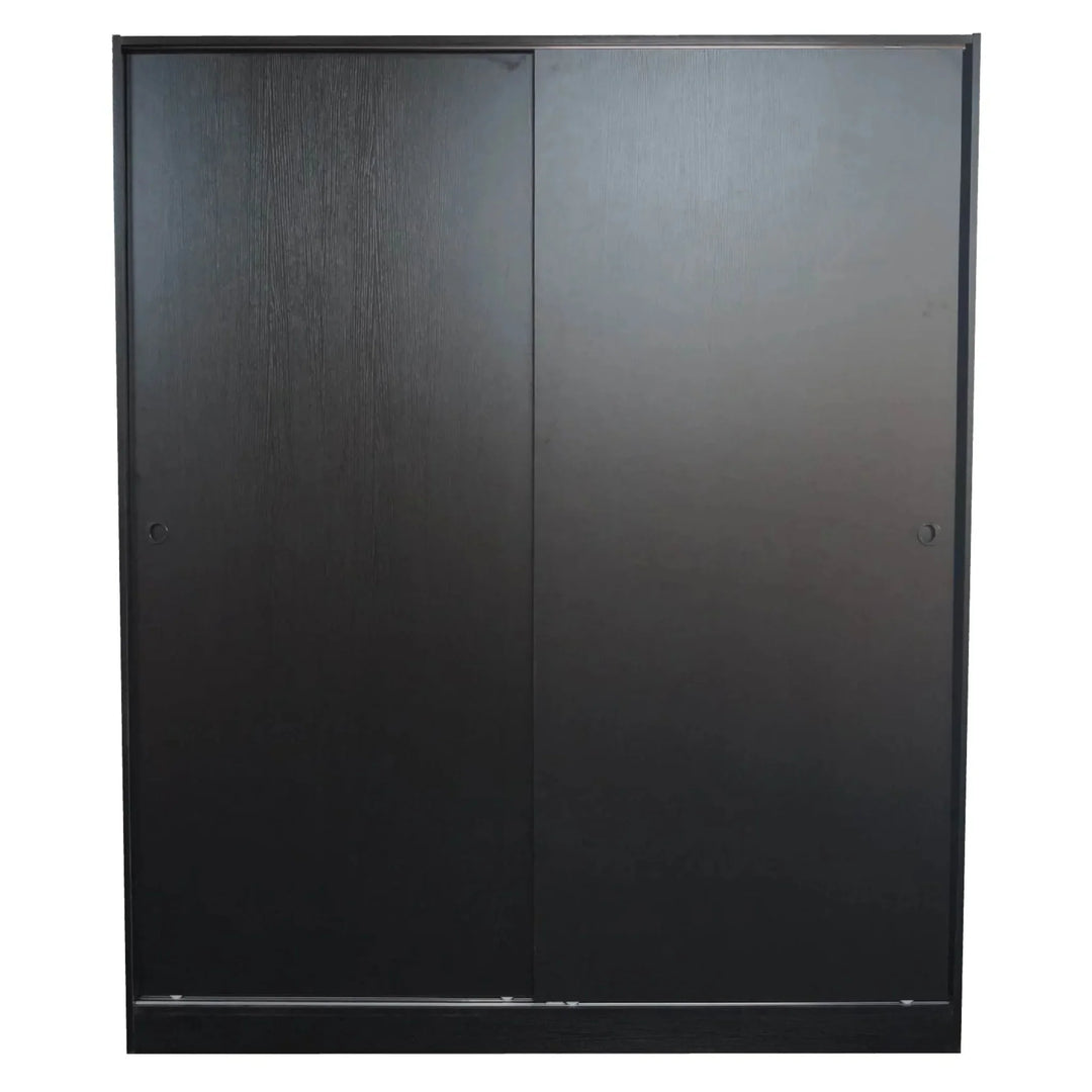 Built-in Modular Wardrobe Sliding doors Black - DLB Furniture
