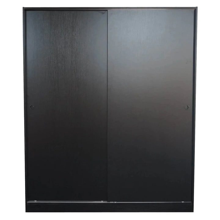 Built-in Modular Wardrobe Sliding doors Black - DLB Furniture