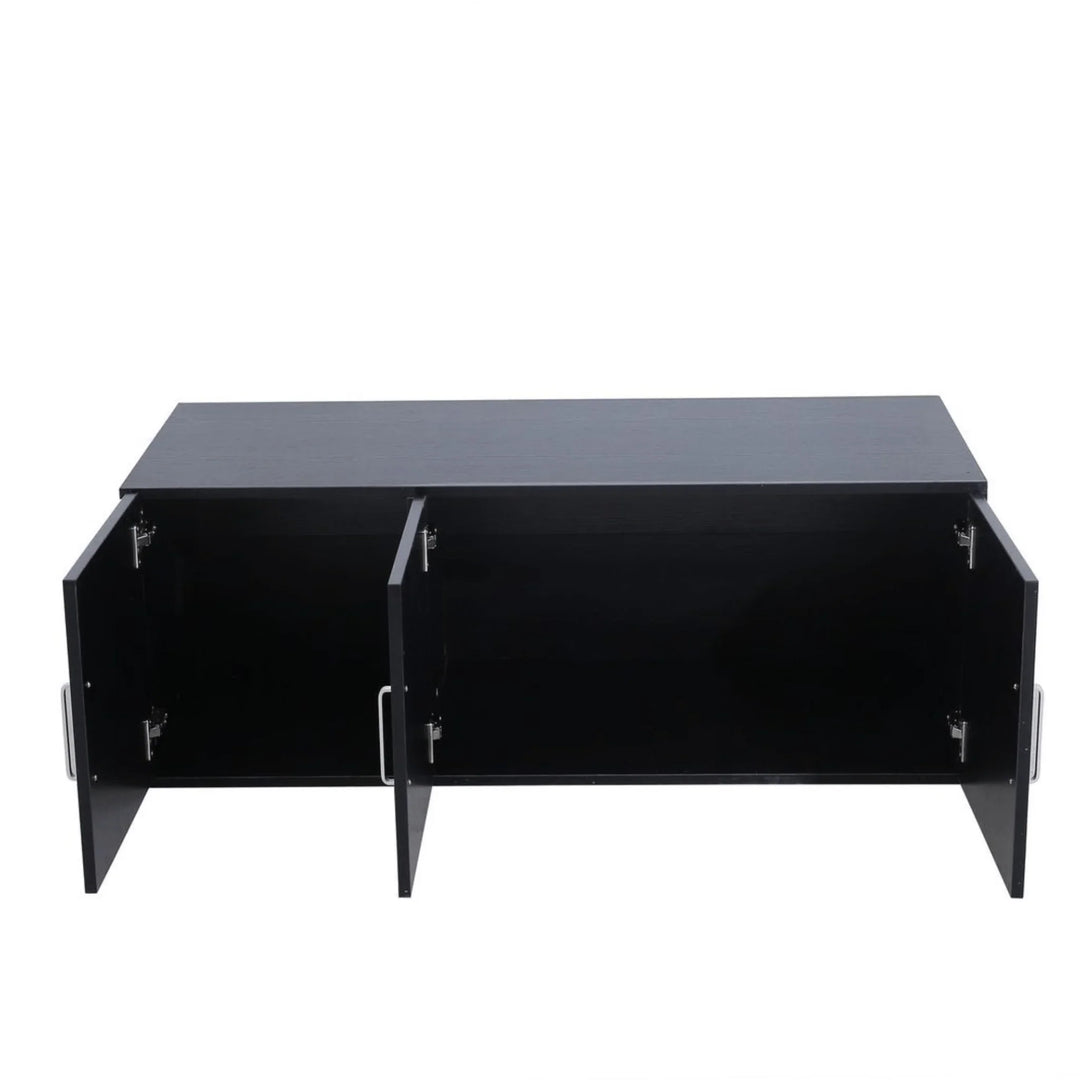 Beli Black Wardrobe Topper Cabinets - DLB Furniture