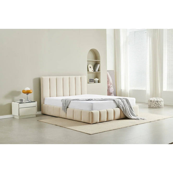 Pokhara Gas Lift Bed Frame Double - DLB Furniture