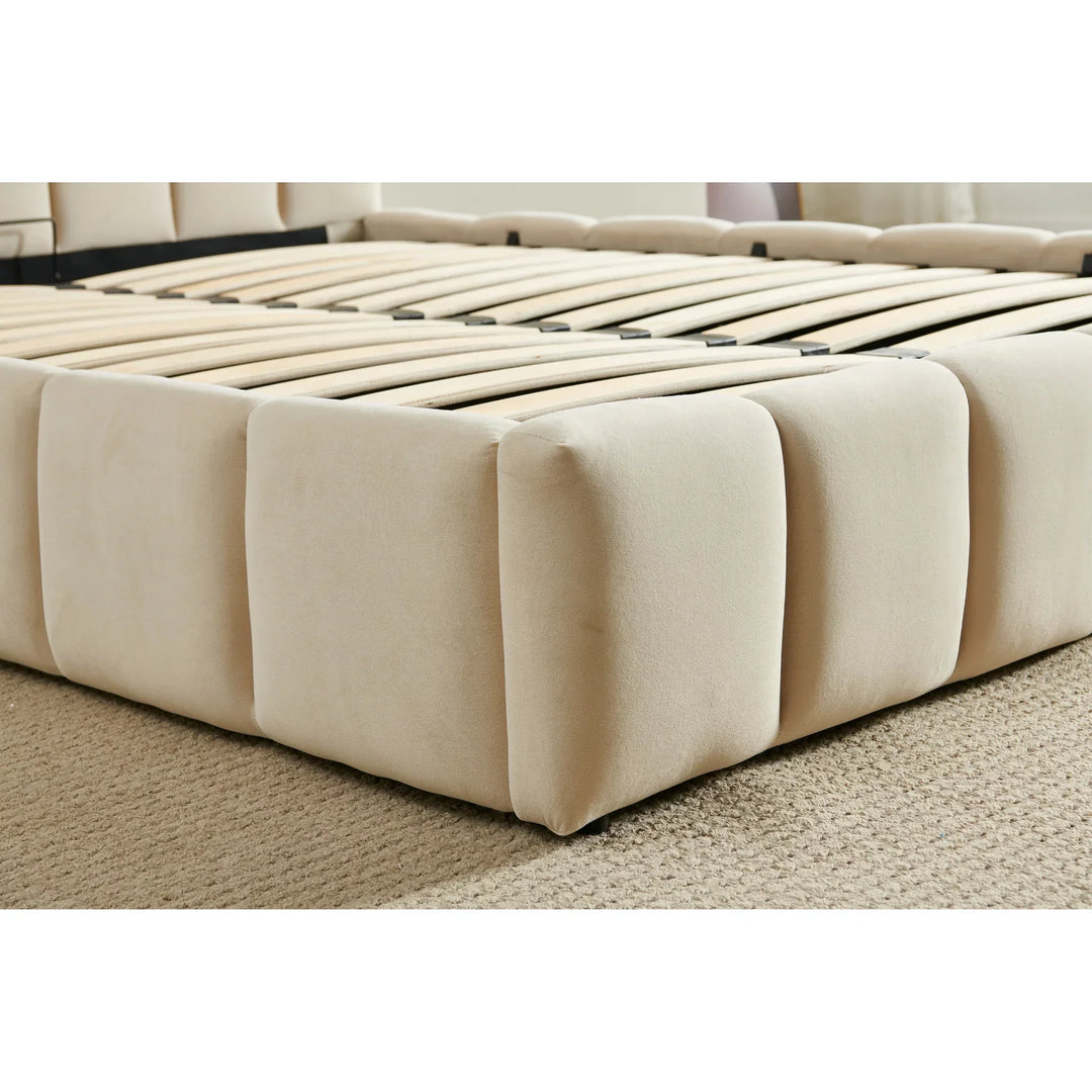 Pokhara Gas Lift Bed Frame Double - DLB Furniture