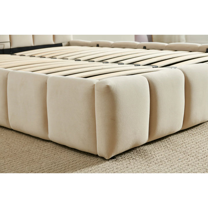 Pokhara Gas Lift Bed Frame Double - DLB Furniture