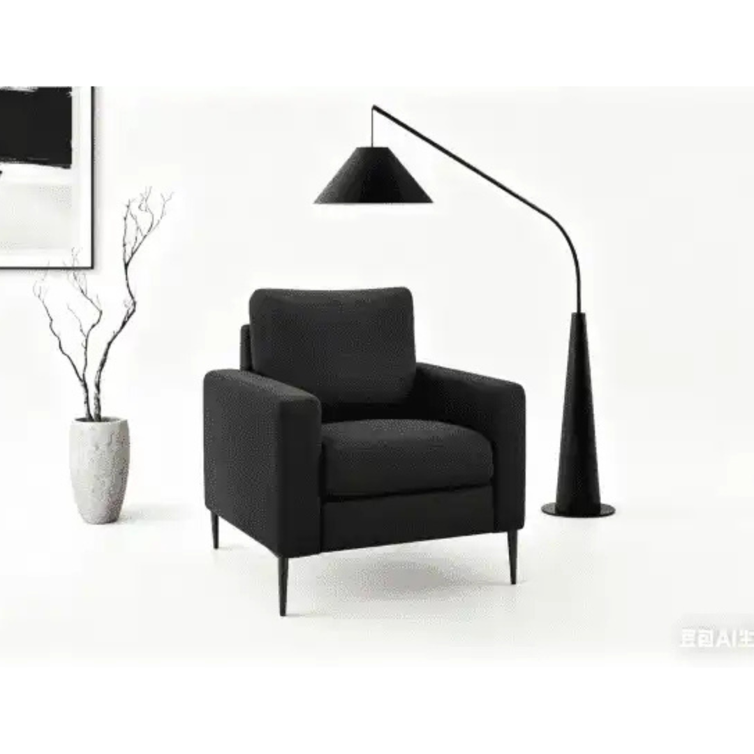 Mona Armchair – Black