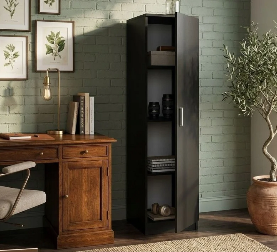 Beli Single Door Pantry - Black