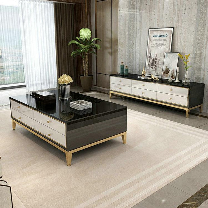 Nordic Tempered Glass TV Unit
