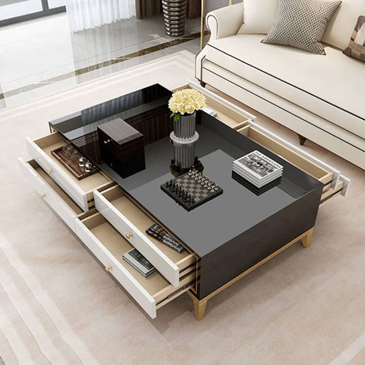 Nordic Tempered Glass Coffee Table