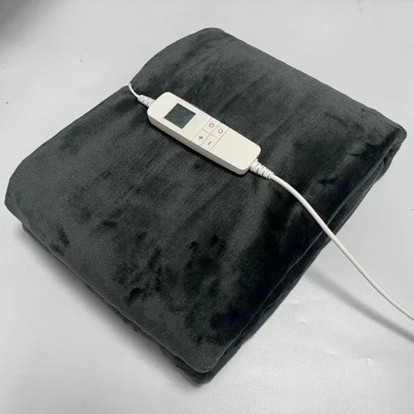 Large Electric Throw Blanket Flannel Fleece 180 x 130 cm - DLB Furniture