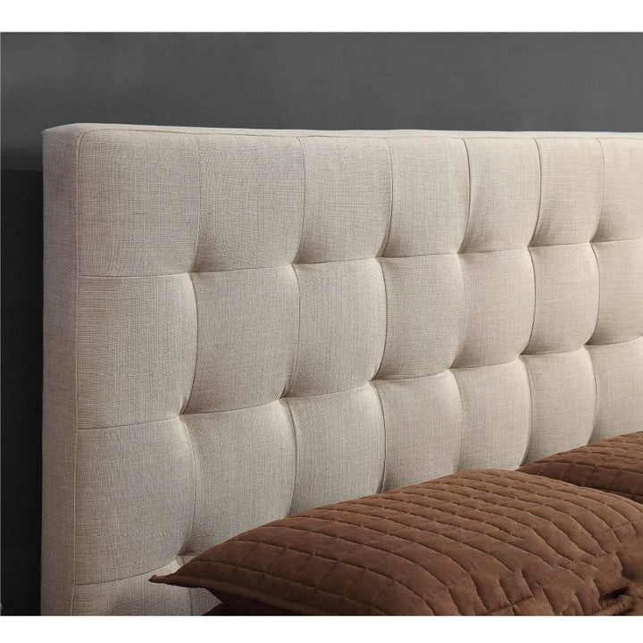 Brooklyn Fabric Double Bed Frame - DLB Furniture