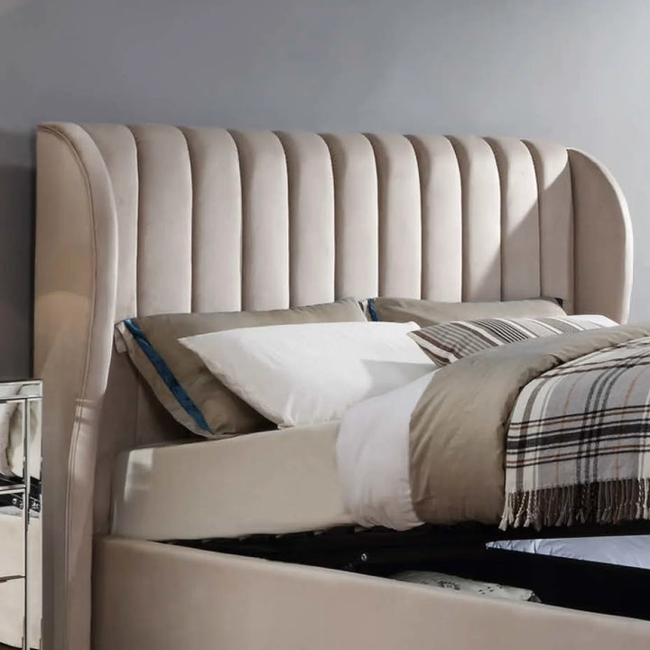 Belair Velvet Bedhead - DLB Furniture