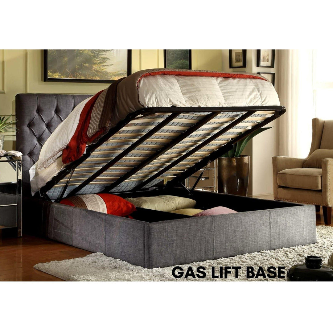 Cameo King Fabric Bed - DLB Furniture