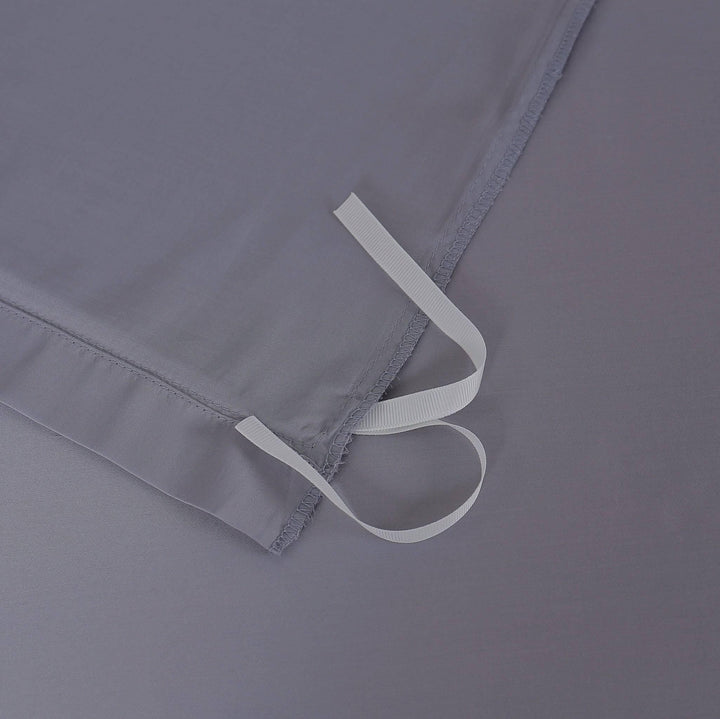 TENCEL™ 100% Lyocell Fibre Quilt Cover Set Grey Queen - DLB Furniture