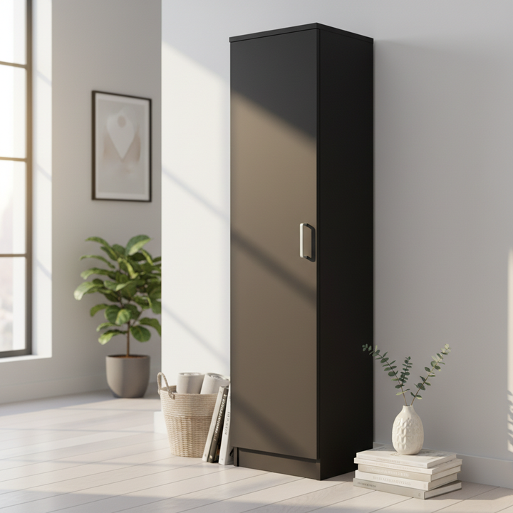 Beli Single Door Pantry - Black