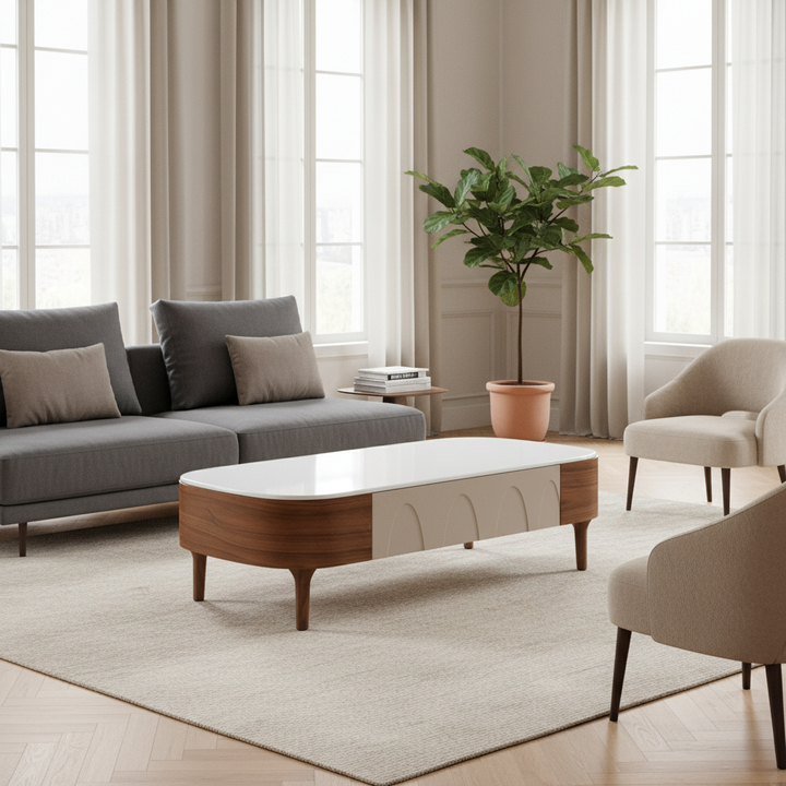 Arlena Timber Coffee Table