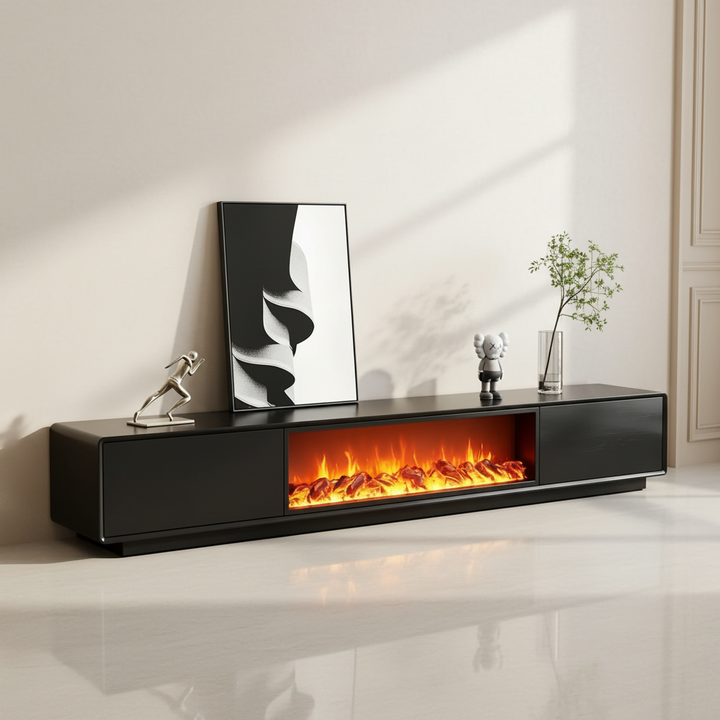 Ember Electric Fireplace TV Unit