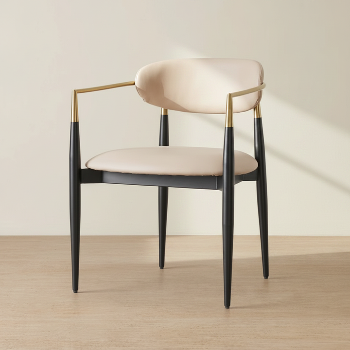 Sienna Dining Chair – Beige (Beige Dining Chair)