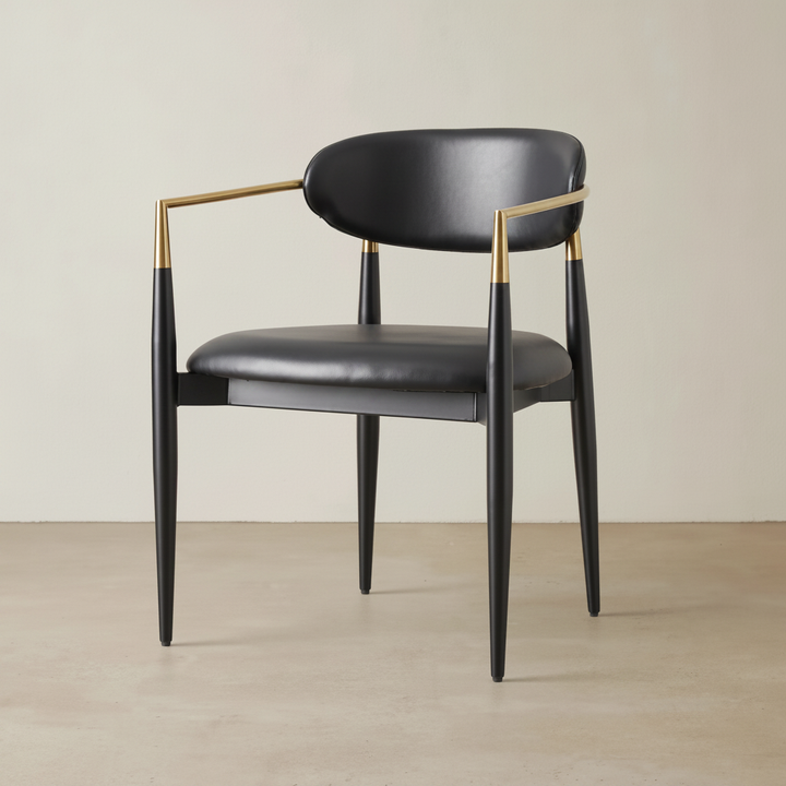 Sienna Dining Chair – Black (Black Dining Chair)