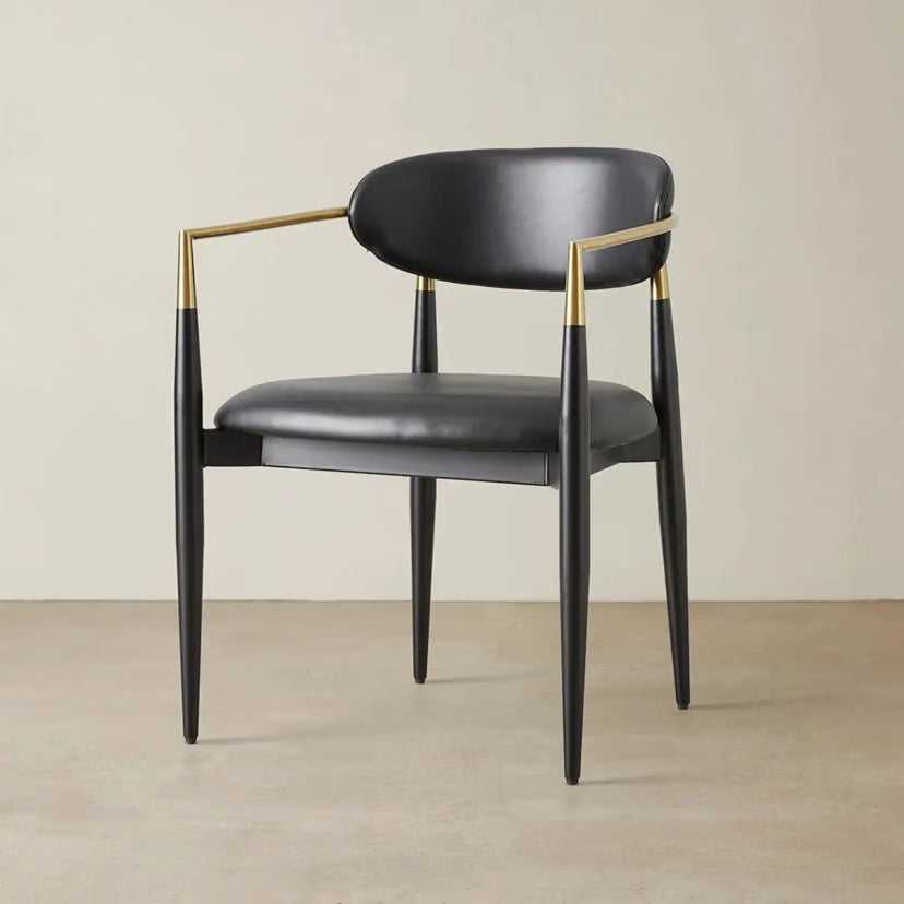 Sienna Dining Chair – Black (Black Dining Chair)