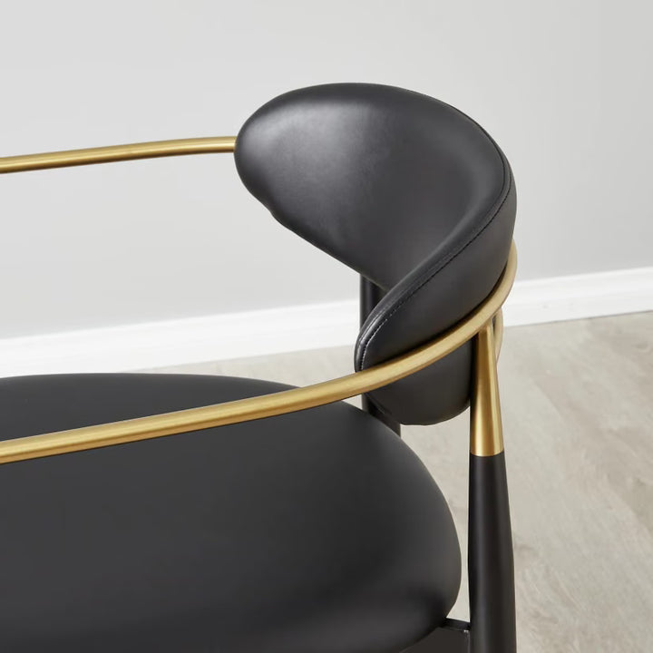 Sienna Dining Chair – Black (Black Dining Chair)